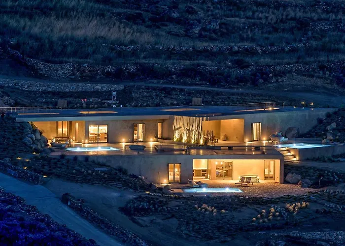 Villa Homa Serifos Pool Vayiá